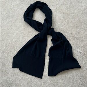 COS Navy Scarf - 100%wool